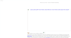 Desktop Screenshot of carolsutton.net